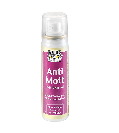 Натуральное средство от моли, Aries Anti Moth спрей-репеллент 50мл